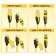 Кабель для зарядки 4-в-1 Mini USB, Lightning Type-C