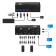 KVM-переключатель для трёх мониторов 2×3 (DP/HDMI)