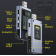 Цифровой вольтметр FNIRSI FNB58 USB