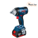 Аккумуляторный ударный гайковёрт Bosch GDS 18V-400