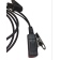 K004 Red / Наушники (гарнитура) для рации Baofeng, Kenwood