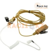 K006 Pro / Гарнитура скрытого ношения  (телесного цвета) для рации Kenwood, Baofeng