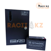 UPS 12V 25A 16CH с аккумулятором HITAGHI 12V 7.2Ah