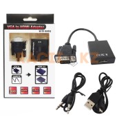 Адаптер конвертер VGA to HDMI AC001