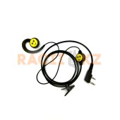 K017 / Гарнитура для раций Kenwood, Baofeng, WLN "Смайлик"