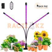 Светодиодная трехглавая лампа UV TR3 для растений