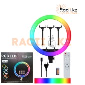 Лампа кольцевая RGB 3D-56